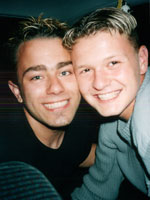 Patrick mit Freund Adrian