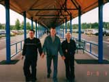 Patrick mit Adrian und Ines