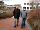 Patrick mit seinem Papa