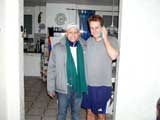 Patrick mit Bruder Marcel
